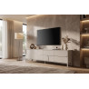 Meuble TV moderne 205 cm coloris cachemire Vera