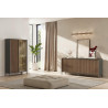 Buffet/bahut moderne 4 portes lave/mercure Cristina