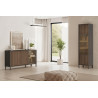 Buffet/bahut moderne 155 cm lave/mercure Cristina
