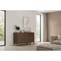 Buffet/bahut moderne 3 portes lave/mercure Cristina