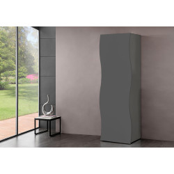 Armoire d'entrée moderne anthracite mat Onida