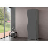 Armoire d'entrée moderne anthracite mat Onida