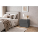 Chevet moderne anthracite mat Onida