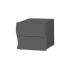 Chevet moderne anthracite mat Onida