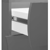 Commode moderne 98 cm anthracite mat Onida