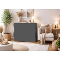 Meuble de rangement moderne anthracite mat Onida