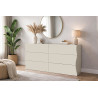 Commode moderne 154 cm coloris cachemire Onida