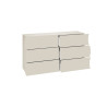 Commode moderne 154 cm coloris cachemire Onida