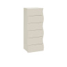 Chiffonnier moderne H 122 cm coloris cachemire Onida