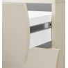 Chiffonnier moderne H 122 cm coloris cachemire Onida