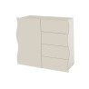 Buffet/bahut moderne 90 cm coloris cachemire Onida