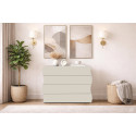 Commode moderne 98 cm coloris cachemire Onida