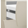 Commode moderne 98 cm coloris cachemire Onida