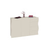 Buffet/bahut moderne 124 cm coloris cachemire Onida