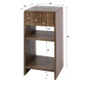 Chevet style nature en acacia massif brun Vibe