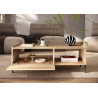 Table basse moderne chêne linberg Buddy