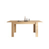 Table de salle à manger extensible moderne chêne linberg Buddy