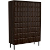 Buffet haut moderne noyer/expresso Rubie