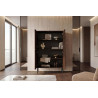Buffet haut moderne noyer/expresso Rubie