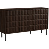 Buffet/bahut moderne 155 cm noyer/expresso Rubie