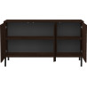 Buffet/bahut moderne 155 cm noyer/expresso Rubie