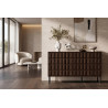 Buffet/bahut moderne 155 cm noyer/expresso Rubie