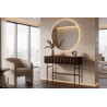 Console moderne noyer/expresso Rubie
