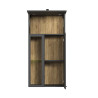 Meuble de rangement mural 65 cm moderne gris anthracite Belinda