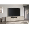 Meuble TV moderne 280 cm cachemire Belinda