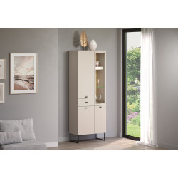 Vitrine moderne 70 cm cachemire Belinda