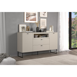 Buffet/bahut moderne 152 cm cachemire Belinda