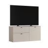 Meuble TV moderne 120 cm cachemire Belinda