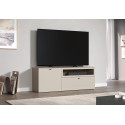 Meuble TV moderne 160 cm cachemire Belinda