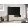 Meuble TV moderne 160 cm cachemire Belinda
