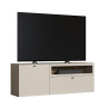 Meuble TV moderne 160 cm cachemire Belinda