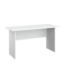 Bureau droit enfant contemporain blanc Alberto