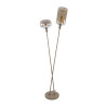 Lampadaire industriel H 174 cm en métal beige Siria