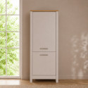 Colonne combin&eacute;e pour frigo/cong&eacute;lateur ch&ecirc;ne/cachemire Mylena