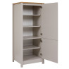 Colonne combinée pour frigo/congélateur chêne/cachemire Mylena