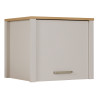 Surmeuble de cuisine contemporain chêne/cachemire Mylena
