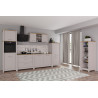 Surmeuble de cuisine contemporain chêne/cachemire Mylena