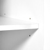 Colonne pour frigo/four contemporaine blanc/chêne Mylena