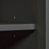 Meuble haut de cuisine contemporain chêne/anthracite Mylena