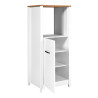 Kitchenette 3 éléments contemporaine blanc/chêne Mylena