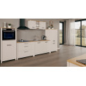 Cuisine compl&egrave;te contemporaine 370 cm ch&ecirc;ne/cachemire Mylena