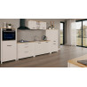 Cuisine complète contemporaine 370 cm chêne/cachemire Mylena