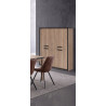 Buffet haut contemporain chêne summer Cevoria