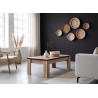 Table basse contemporaine chêne summer Cevoria