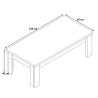 Table basse contemporaine chêne summer Cevoria