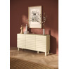 Buffet/bahut moderne 3 portes coloris crème Adriatic